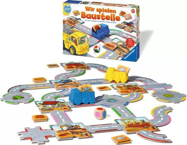Ravensberger Matratzen Wir spielen Baustelle - Lernspiel ab 2.5 Jahren Fabrik Onlineshop