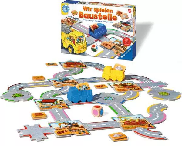 Ravensberger Matratzen Wir spielen Baustelle - Lernspiel ab 2.5 Jahren Fabrik Onlineshop
