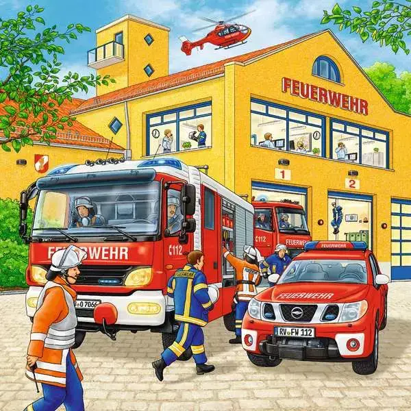 Ravensberger Matratzen Kinderpuzzle ab 5 Jahren - Feuerwehreinsatz - 49 Teile Rabatt