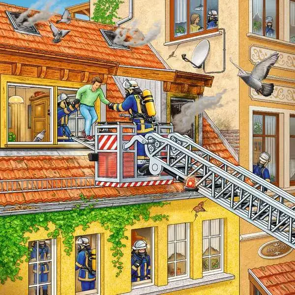Ravensberger Matratzen Kinderpuzzle ab 5 Jahren - Feuerwehreinsatz - 49 Teile Rabatt