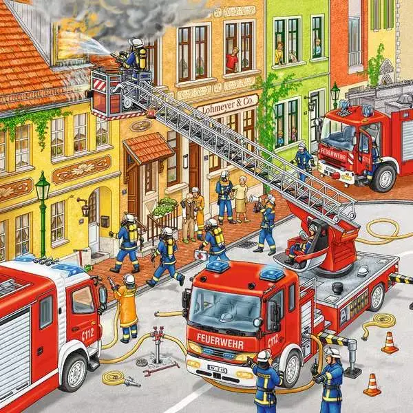 Ravensberger Matratzen Kinderpuzzle ab 5 Jahren - Feuerwehreinsatz - 49 Teile Rabatt
