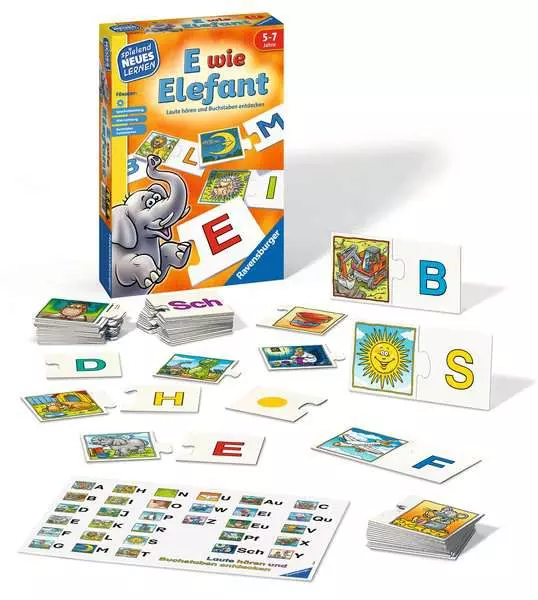 Ravensberger Matratzen E wie Elefant - Kinderspiel ab 5 Jahren Flash Sale