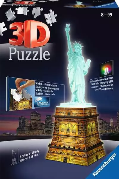 Ravensberger Matratzen Ravensburger Freiheitsstatue bei Nacht Preisnachlass