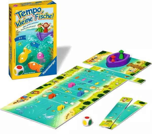Ravensberger Matratzen Tempo, kleine Fische! - Reisespiel ab 3 Jahren Black Friday