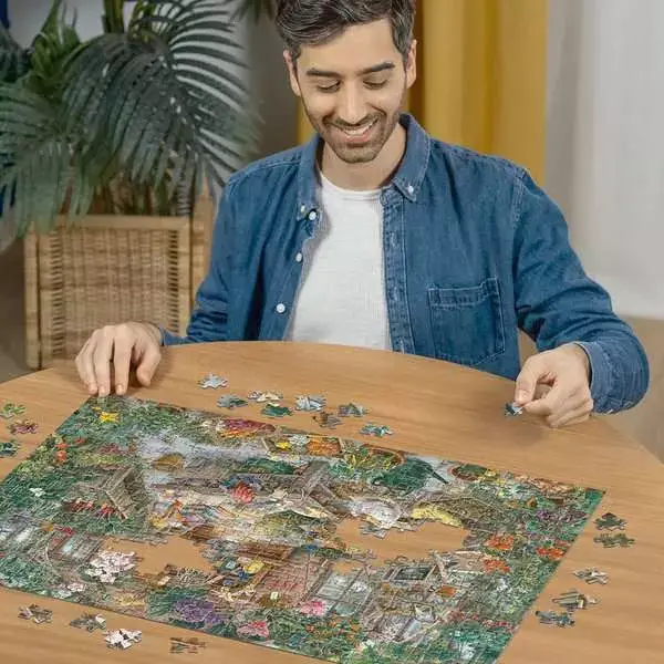Ravensberger Matratzen Puzzle 368 Teile - Im Gewächshaus Valentinstagsangebot