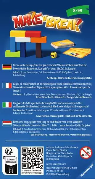 Ravensberger Matratzen Make 'n' Break - Reisespiel ab 8 Jahren Top Angebot