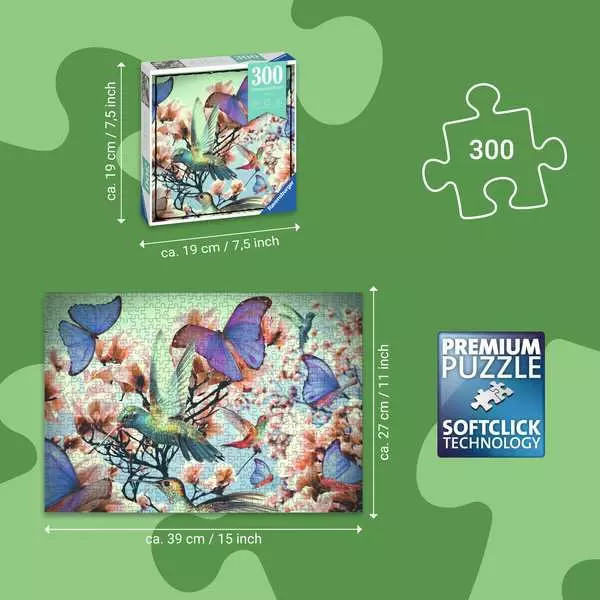 Ravensberger Matratzen Puzzle 300 Teile - Hummingbird Letzte 2 Tage