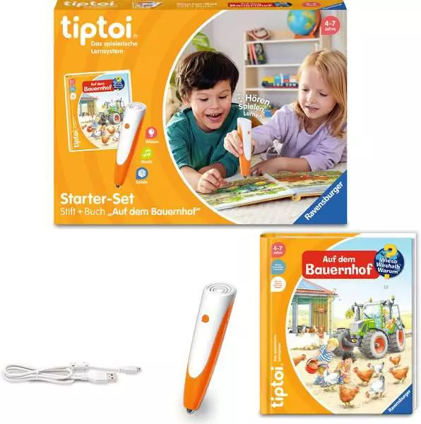 Ravensberger Matratzen tiptoi® Starter-Set: Stift und Bauernhof-Buch Bis zu 65% Rabatt