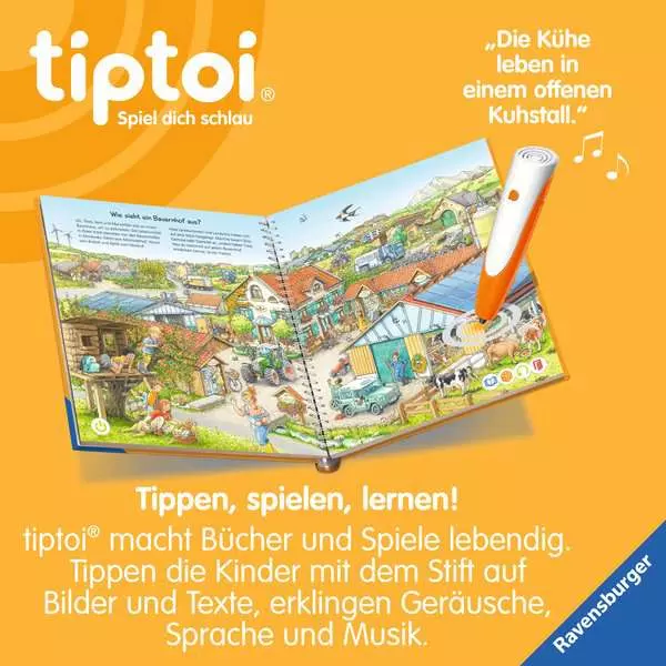 Ravensberger Matratzen tiptoi® Starter-Set: Stift und Bauernhof-Buch Bis zu 65% Rabatt
