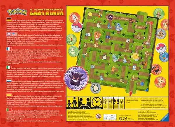 Ravensberger Matratzen Pokémon Labyrinth - Spiel ab 7 Jahren Clearance-Verkauf