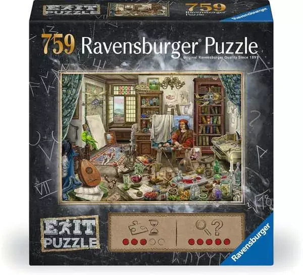Ravensberger Matratzen Puzzle 759 Teile - Das Künstleratelier 2025