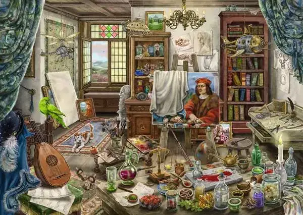 Ravensberger Matratzen Puzzle 759 Teile - Das Künstleratelier 2025