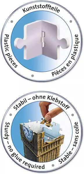 Ravensberger Matratzen 3D Puzzle Big Ben Sonderangebot