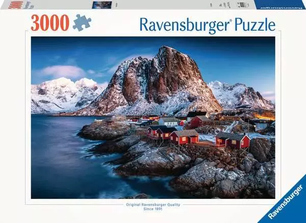 Ravensberger Matratzen Puzzle 3000 Teile - Hamnoy, Lofoten Super Sparpreis
