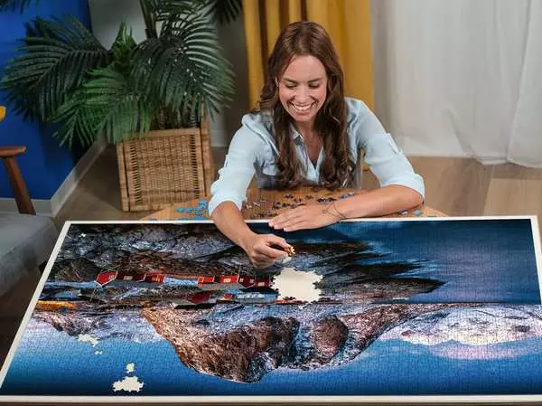 Ravensberger Matratzen Puzzle 3000 Teile - Hamnoy, Lofoten Super Sparpreis