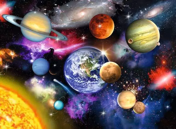Ravensberger Matratzen Kinderpuzzle ab 9 Jahren - Solar System - 300 Teile Letzte 2 Tage