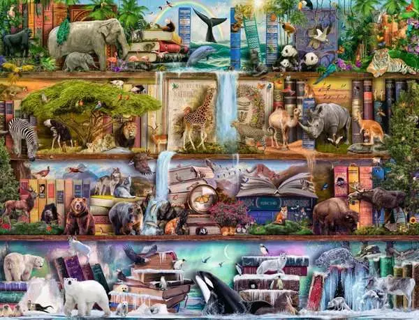 Ravensberger Matratzen Puzzle 2000 Teile - Aimee Stewart: Großartige Tierwelt Letzter Tag