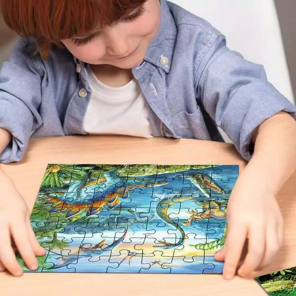 Ravensberger Matratzen Kinderpuzzle ab 5 Jahren - Faszination Dinosaurier - 49 Teile Zeitbegrenzte Promotion