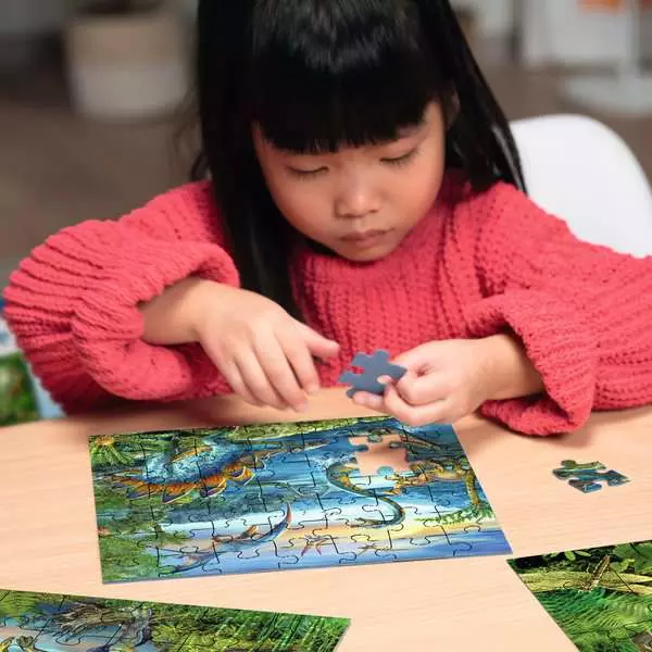 Ravensberger Matratzen Kinderpuzzle ab 5 Jahren - Faszination Dinosaurier - 49 Teile Zeitbegrenzte Promotion