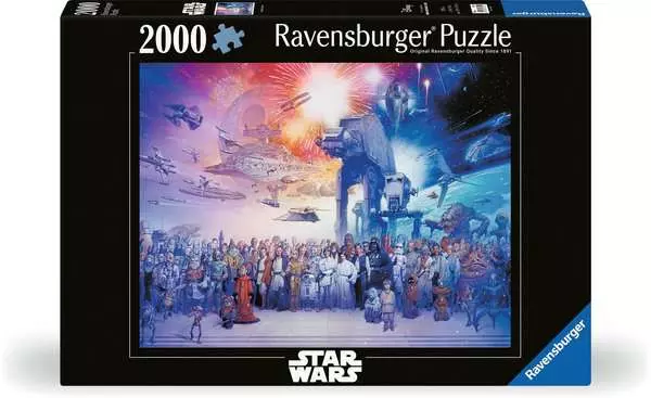 Ravensberger Matratzen Puzzle 2000 Teile - Star Wars Universum Sonderangebot der Fabrik