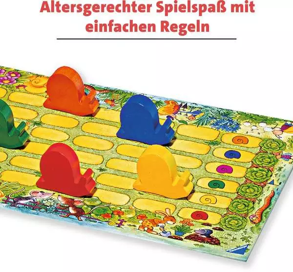 Ravensberger Matratzen Tempo, kleine Schnecke! - Kinderspiel ab 3 Jahren Kostenloser Versand international