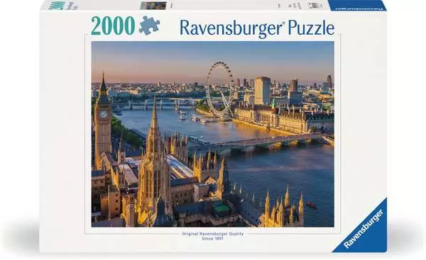 Ravensberger Matratzen Puzzle 2000 Teile - Stimmungsvolles London 2025