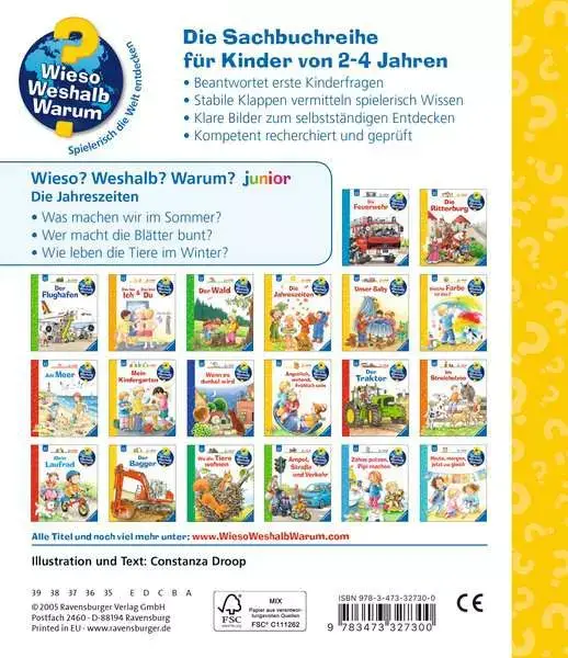 Ravensberger Matratzen Ravensburger Wieso? Weshalb? Warum? junior, Band 10: Die Jahreszeiten Hotsell