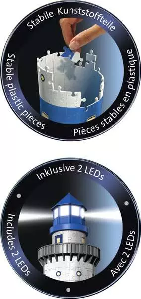 Ravensberger Matratzen Ravensburger Leuchtturm bei Nacht im Angebot