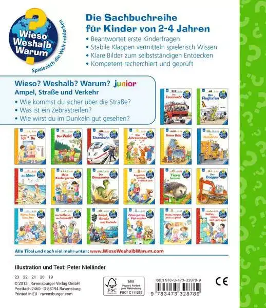 Ravensberger Matratzen Ravensburger Wieso? Weshalb? Warum? junior, Band 48: Ampel, Straße und Verkehr Blitzverkäufe