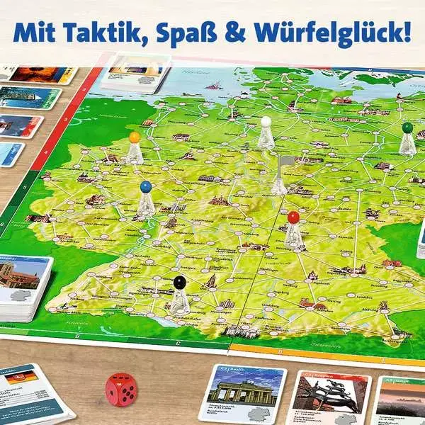 Ravensberger Matratzen Deutschlandreise - Spiel ab 8 Jahren Limitierter Zeitrabatt