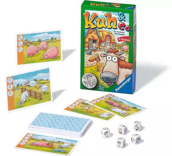 Ravensberger Matratzen Kuh & Co. - Reisespiel ab 4 Jahren Flash Sale