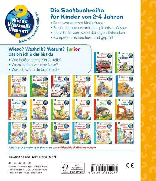 Ravensberger Matratzen Ravensburger Wieso? Weshalb? Warum? junior, Band 5: Das bin ich & Das bist du Online Shopping