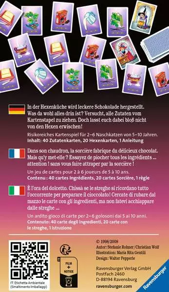 Ravensberger Matratzen Schoko Hexe - Reisespiel ab 5 Jahren Cyber Monday