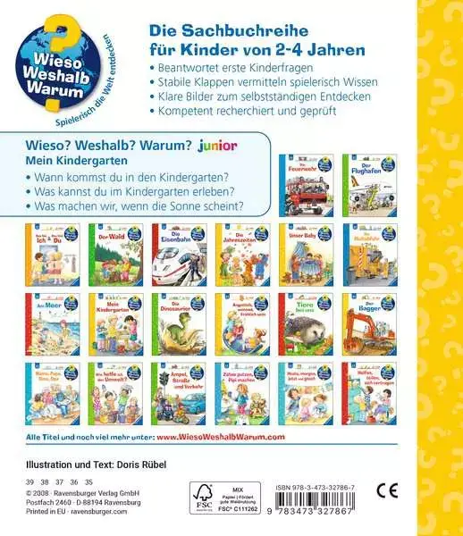 Ravensberger Matratzen Ravensburger Wieso? Weshalb? Warum? junior, Band 24: Mein Kindergarten Jubiläumsangebot