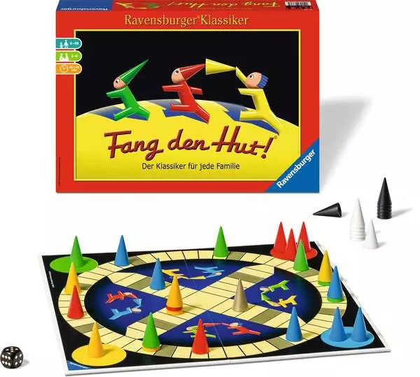 Ravensberger Matratzen Fang den Hut!® - Spiel ab 6 Jahren Zeitlich begrenztes Angebot