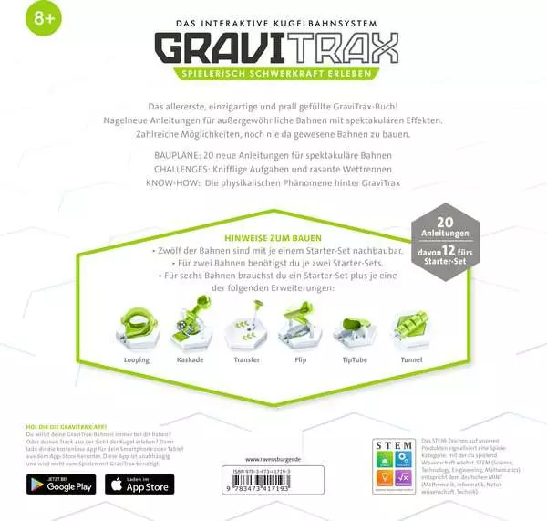 Ravensberger Matratzen GraviTrax. Das Buch für Fans und Profis Zeitbegrenzte Promotion