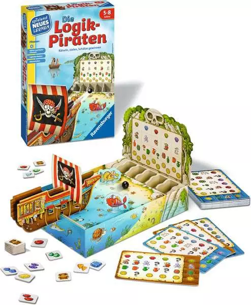 Ravensberger Matratzen Die Logik-Piraten - Kinderspiel ab 5 Jahren Nur für heute