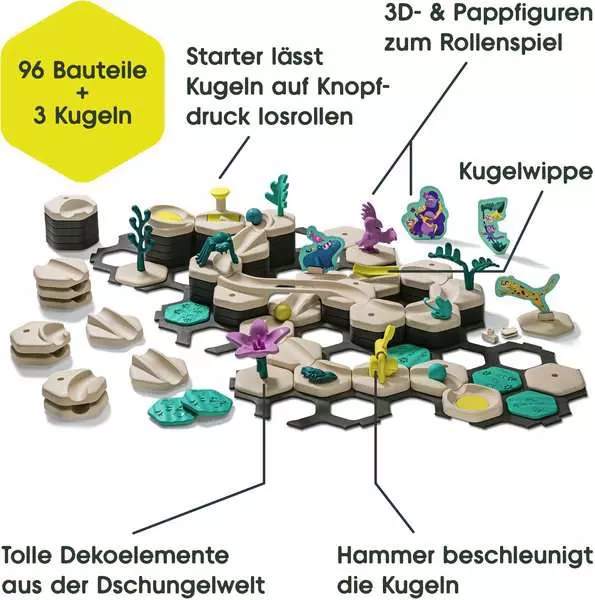 Ravensberger Matratzen Ravensburger GraviTrax Junior Starter-Set L Jungle Fabrikladen