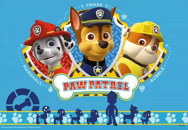 Ravensberger Matratzen Kinderpuzzle ab 3 Jahren - Ryder und die Paw Patrol - 12 Teile Auslauf