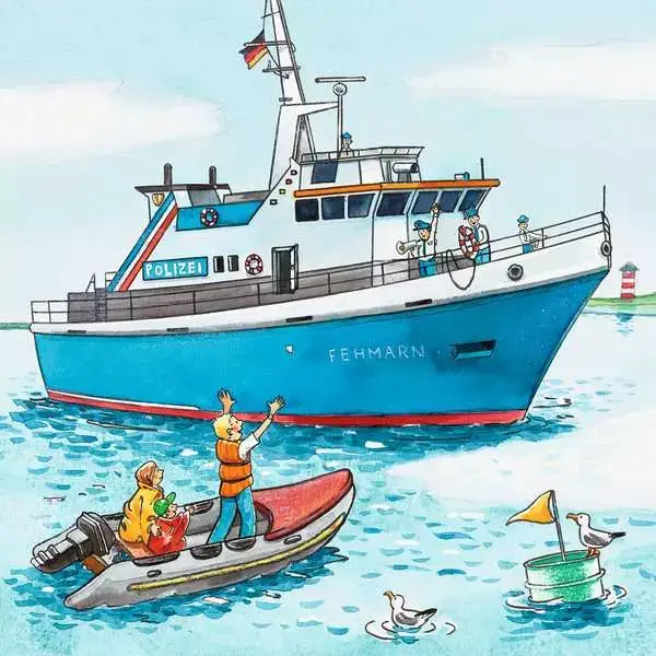 Ravensberger Matratzen Kinderpuzzle ab 5 Jahren - Polizeieinsatz - 49 Teile Angebote