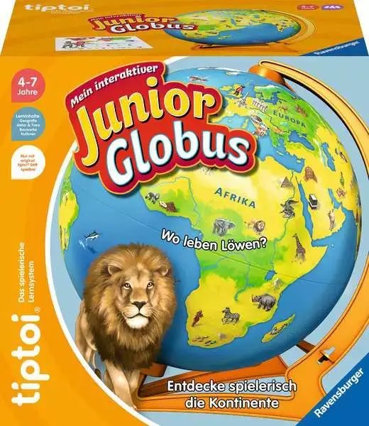 Ravensberger Matratzen tiptoi® Mein interaktiver Junior Globus Ravensberger Matratzen tiptoi® Mein interaktiver Junior Globus
