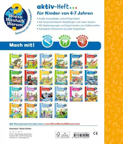 Ravensberger Matratzen Ravensburger Wieso? Weshalb? Warum? aktiv-Heft: Erde Top Angebot