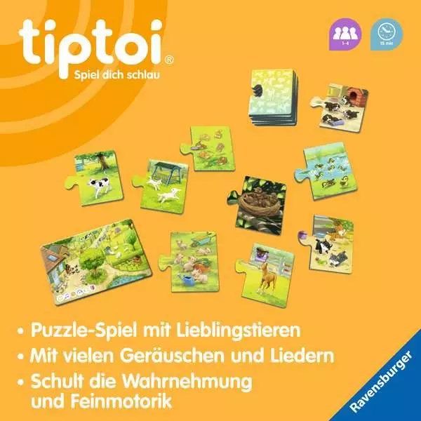 Ravensberger Matratzen tiptoi® Alle meine Tierkinder - Lernspiel ab 2 Jahren Bestseller