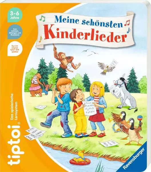 Ravensberger Matratzen tiptoi® Meine schönsten Kinderlieder Ravensberger Matratzen tiptoi® Meine schönsten Kinderlieder