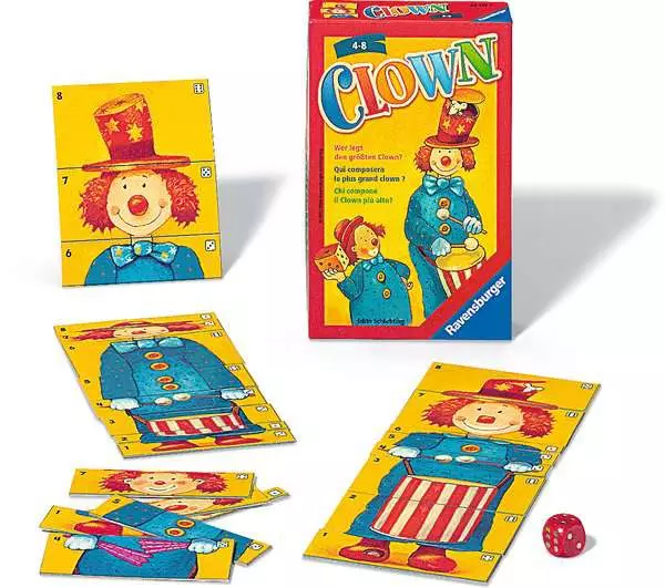 Ravensberger Matratzen Clown - Reisespiel ab 4 Jahren Letzte 3 Tage