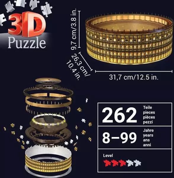 Ravensberger Matratzen Ravensburger Kolosseum bei Nacht Zeitbegrenzte Promotion