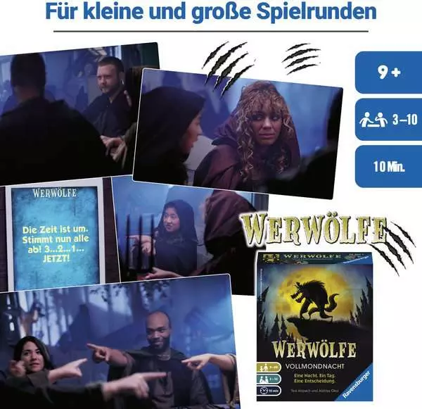 Ravensberger Matratzen Werwölfe Vollmondnacht - Spiel ab 9 Jahren Bis zu 65% Rabatt