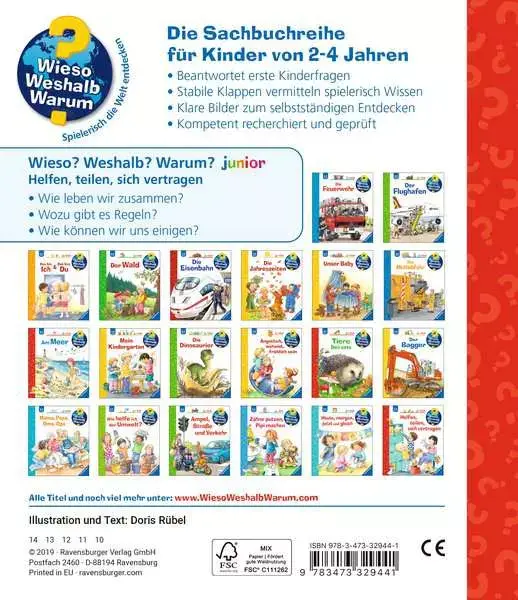 Ravensberger Matratzen Ravensburger Wieso? Weshalb? Warum? junior, Band 66: Helfen, teilen, sich vertragen Black Friday Preise