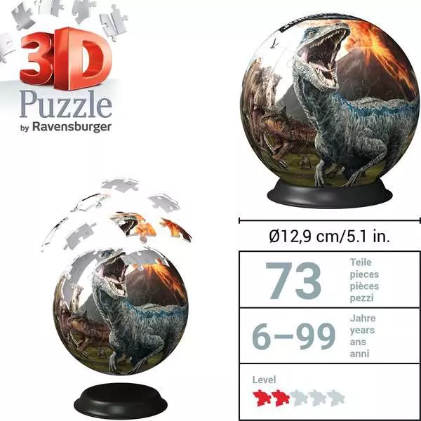 Ravensberger Matratzen 3D Puzzle Ball Jurassic World Im Verkauf