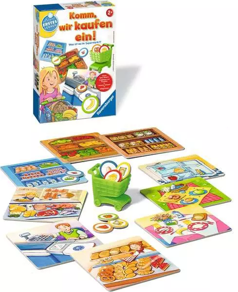 Ravensberger Matratzen Komm, wir kaufen ein! - Lernspiel ab 2 Jahren Fabrikpreis